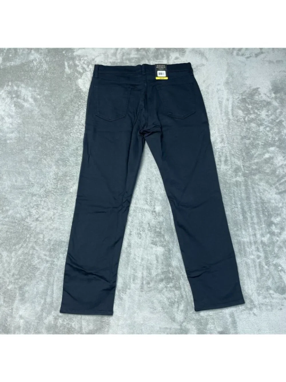 Banana Republic Men's 32X29 5 Pocket Black Pants Cotton Blend Stretch Slim e1519